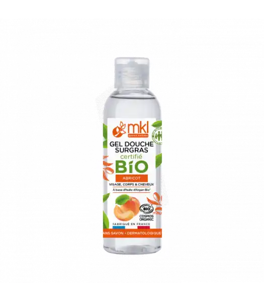 Mkl Gel Douche Bio Abricot 100ml