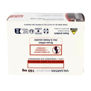 Valsartan Biogaran 160 Mg, Comprimé Pelliculé Sécable