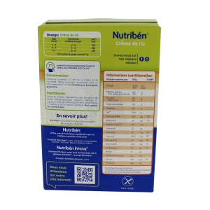 Nutribén Sans Gluten Farine Crème De Riz B/300g