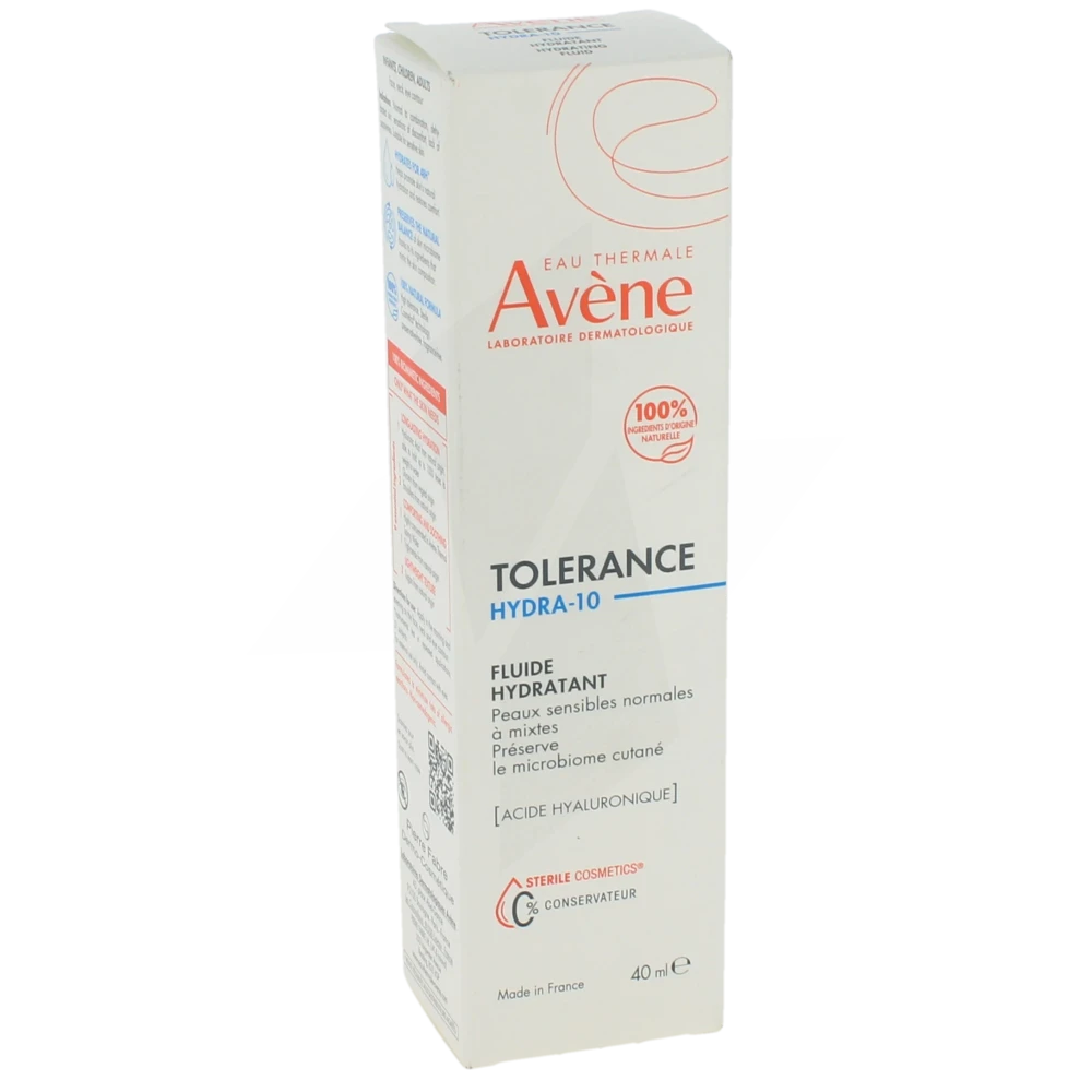 Avène Eau Thermale Tolérance Hydra-10 Fluide Hydratante T/40ml
