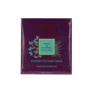 Collines De Provence Pochette Parfumée Duo Figue Aloé Sachet/6g