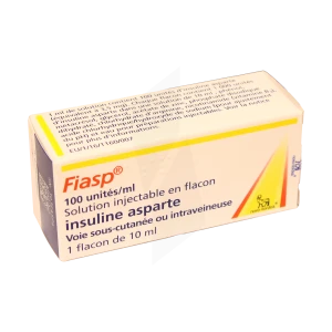 Fiasp 100 Unités/ml, Solution Injectable En Flacon