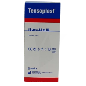 Tensoplast Hb Bande Adhésive élastique 15cmx2,5m