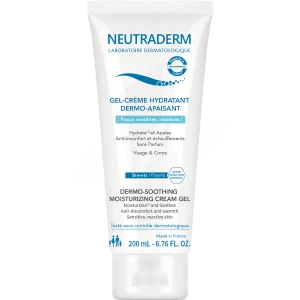 Neutraderm Gel Crème Hydratant Dermo-apaisant T/200ml