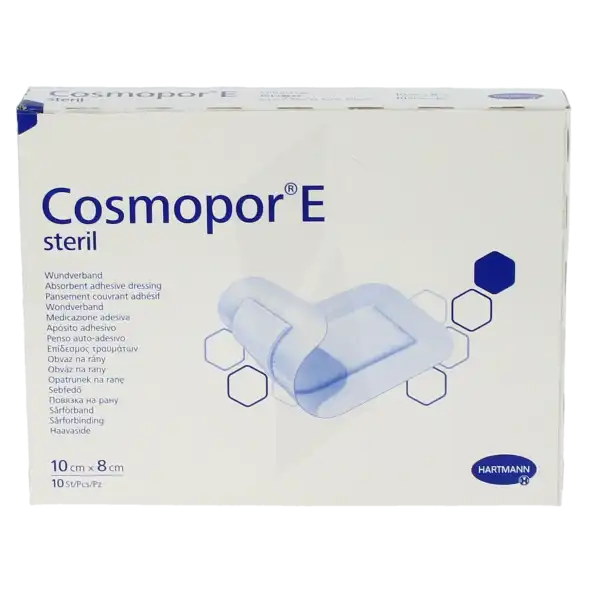 Cosmopor® E Pansement Adhésif 10 X 8 Cm - Boîte De 10