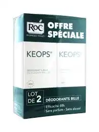 Keops Deodorant Bille Peaux Fragiles Lot De 2 à QUETIGNY