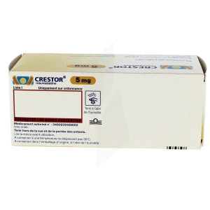 Crestor 5 Mg, Comprimé Pelliculé