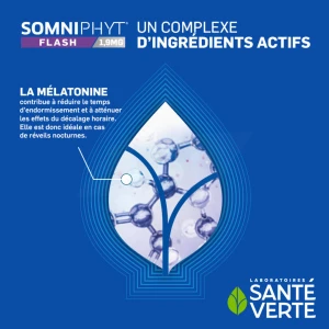 Santé Verte Somniphyt Flash 1,9mg Comprimés B/45