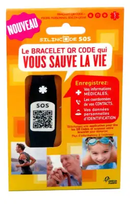 Silincode Bracelet Noir M à Mantes-La-Jolie