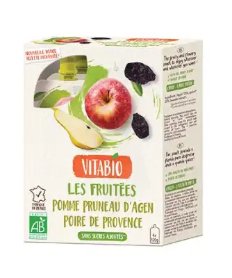 Vitabio Gourde Fruits Pomme Pruneau Poire à VILLENAVE D'ORNON