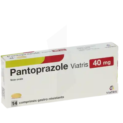 Pantoprazole Viatris 40 Mg, Comprimé Gastro-résistant à COLLONGES-SOUS-SALEVE