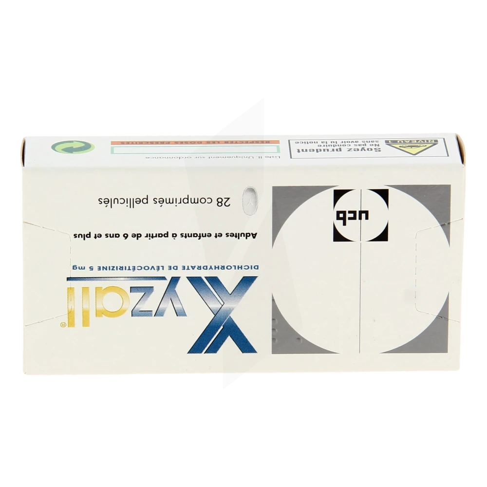 Pharmacie Berteaux Pilleux - Médicament Xyzall 5 Mg, Comprimé ...