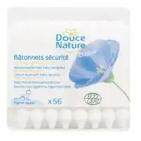 Doucenature Batonets D'oreilles Sécurité Bébé Bio 56 Unités à Bordeaux