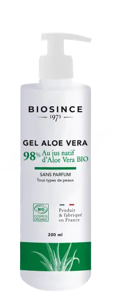 Biosince 1975 Gel Aloé Vera 98% Bio Sans Parfum 200ml