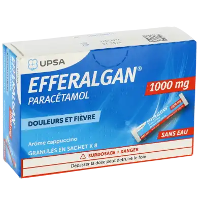 Efferalgan 1000 Mg, Granulés En Sachet à Saint-Médard-en-Jalles