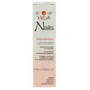 Vea Nails Huile Protectrice Ongles Et Cuticules T/8ml