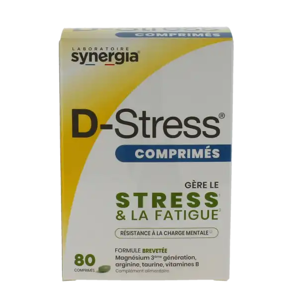 Synergia D-stress Stress & Fatigue Comprimés B/80