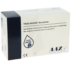 Aaz Trod'angine Bdlette Test Kit/25sach