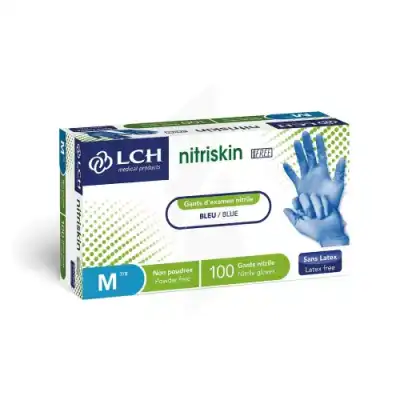 Lch Medical Nitriskin Gants En Nitrile Non Poudré Nitriskin B/100 à RUMILLY