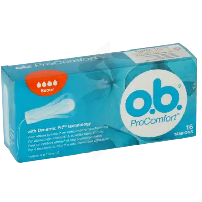 O.b. Procomfort Super 16 Tampons à Ferney-Voltaire