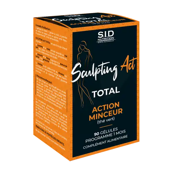 Sid Nutrition Minceur Sculpting Act Total Gélules B/90