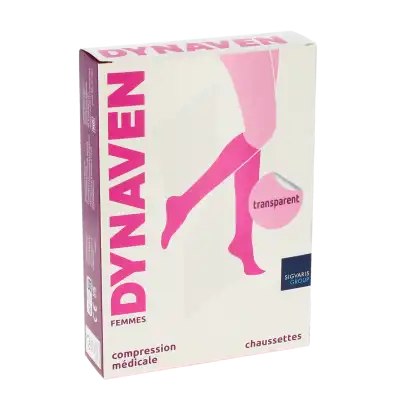 Dynaven Transparent Chaussettes  Femme Classe 2 Beige Clair Xsmall Normal à HEROUVILLE ST CLAIR