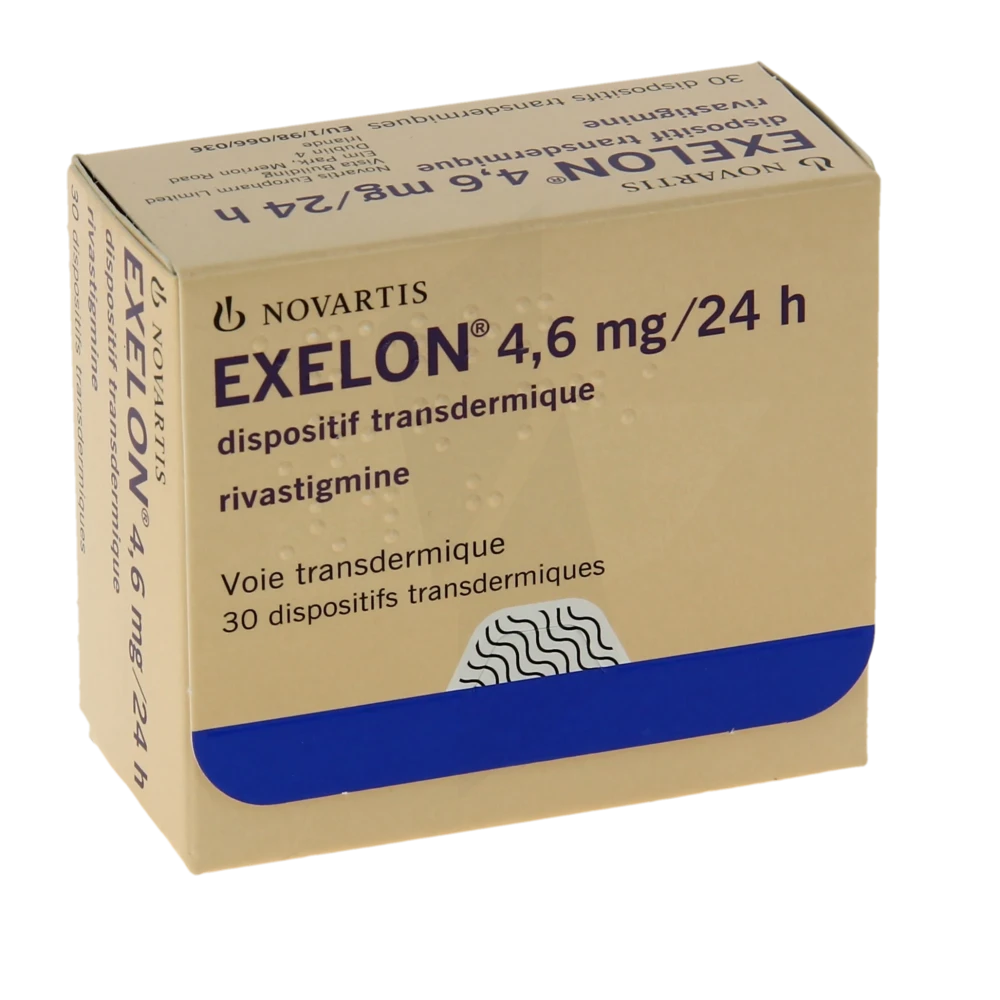 Exelon 4,6 Mg/24 H, Dispositif Transdermique