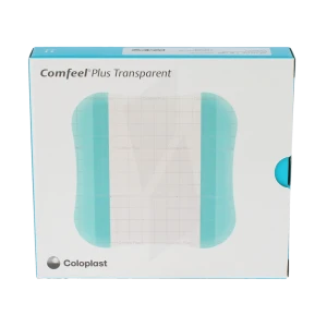 Comfeel Plus Transparent Plaque 13x13cm B/10