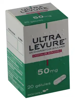 Ultra-levure 50 Mg Gél Fl/20 à VIC-FEZENSAC