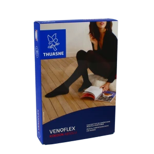 Venoflex Kokoon Absolu 2 Chaussette Mollet+ Femme Noir Taille 4n