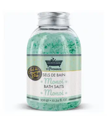 Les Petits Bains De Provence Sels De Bain Monoï Fl/350g à Roquemaure