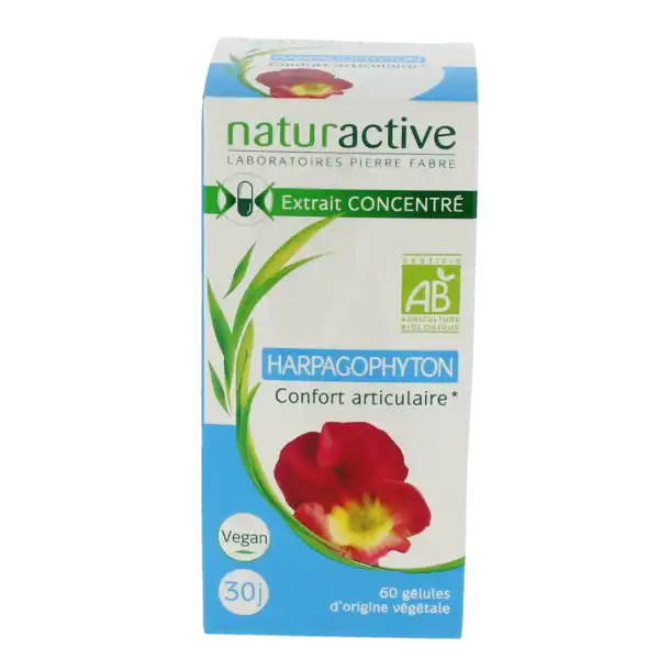 Naturactive Phytotherapie Harpagophyton Bio GÉl Pilulier/60