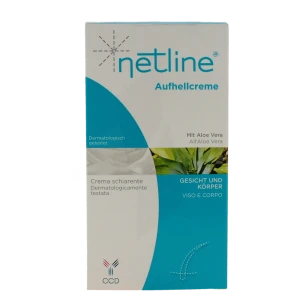 Netline Crème Décolorante Visage & Corps T/40+20ml