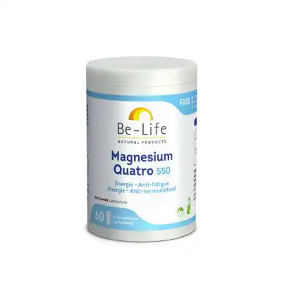 Be-life Mg Quatro 550 Gélules B/60 à MARSEILLE