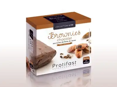 4 : Pm By Protifast Brownie Chocolat éclats Fèves Cacao B/5 à Bordeaux