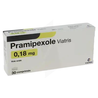 Pramipexole Viatris 0,18 Mg, Comprimé à POITIERS