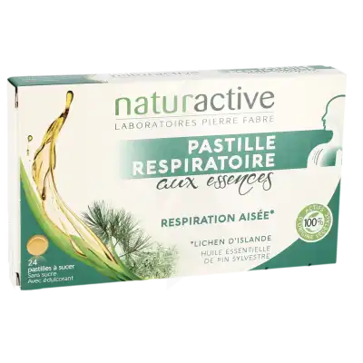 Naturactive Pastilles respiratoires aux essences B/24