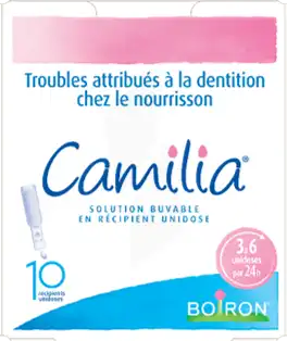 Boiron Camilia Solution Buvable Unidose B/10 à Ploermel