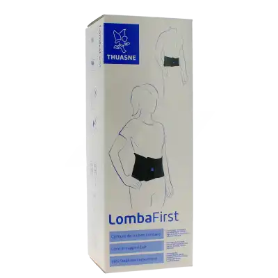 Thuasne Lombafirst Ceinture Lombaire Noir Hauteur 26 Cm Taille 1 à Agen