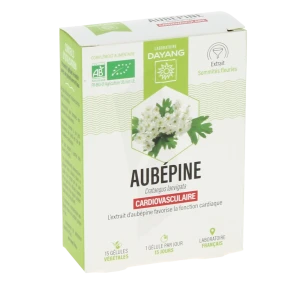 Dayang Aubépine Bio 15 Gélules