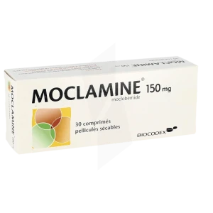 Moclamine 150 Mg, Comprimé Pelliculé Sécable