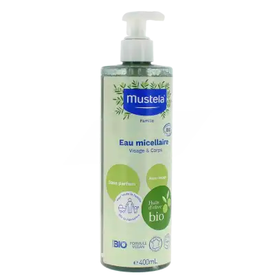 Mustela Eau Micellaire Bio 400 Ml à Mérignac