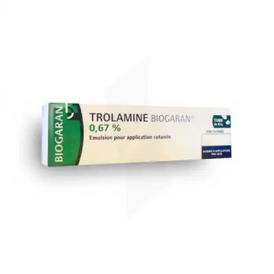 TROLAMINE BIOGARAN 0,67 % Emuls appl cut T/93g