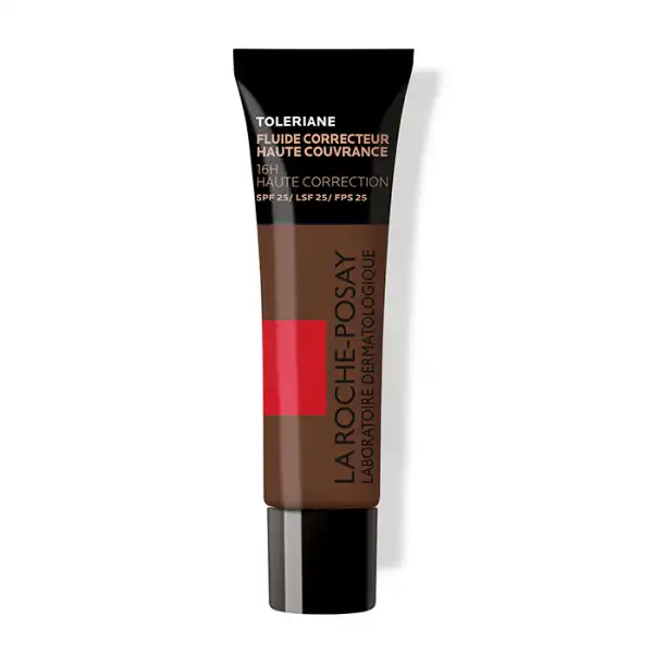 La Roche Posay Toleriane Fluide Correcteur Haute Couvrance 16h Haute Correction Spf25 Teinte N°19 Tube/30ml