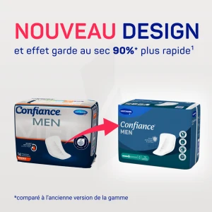 Confiance Men Protection Anatomique Absorption 5 Gouttes Paq/14