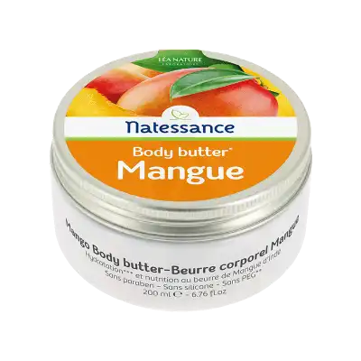 Natessance Body Butters Beurre Corporel Mangue 200ml à MANCIET