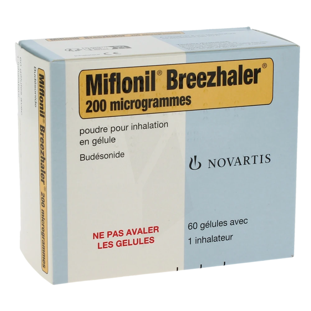 Miflonil Breezhaler 200 Microgrammes, Poudre Pour Inhalation En Gélule