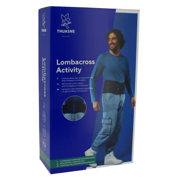 Thuasne Lombacross Activity Ceinture Lombaire Hauteur 26cm Taille 5