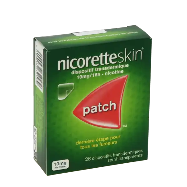 Nicoretteskin 10 Mg/16 Heures, Dispositif Transdermique