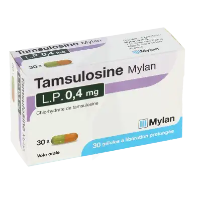 Tamsulosine Viatris L.p. 0,4 Mg, Gélule à Libération Prolongée à Osny